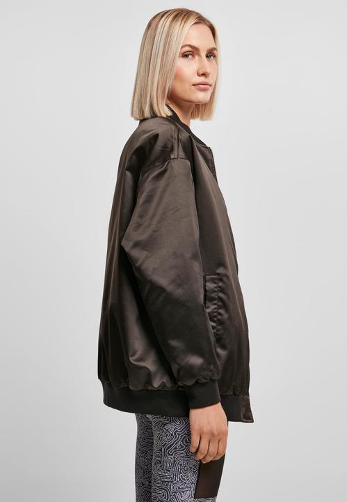 Actual product image Urban Classics Ladies Oversized Satin Bomber Jacket - 16644 (5XL)