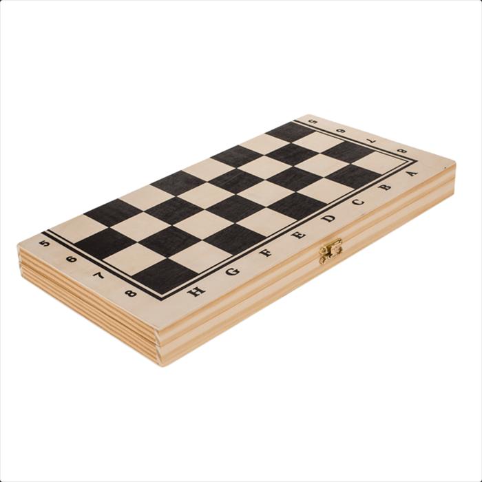 Actual product image Out of the blue ootb - Wooden board game, chess, approx. 34 x 34 cm
