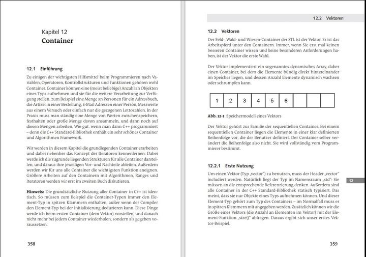 Actual product image C++ Kompendium (German, Detlef Wilkening, 2023)