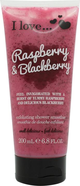 I Love... Exfoliating Shower Smoothie Raspberry & Blackberry Duschpeeling 200 ml (200 ml)