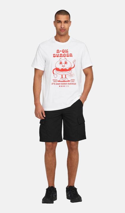 Produktbild Only & Sons Cargoshorts Loc kurze Hose mit vielen Taschen (S)