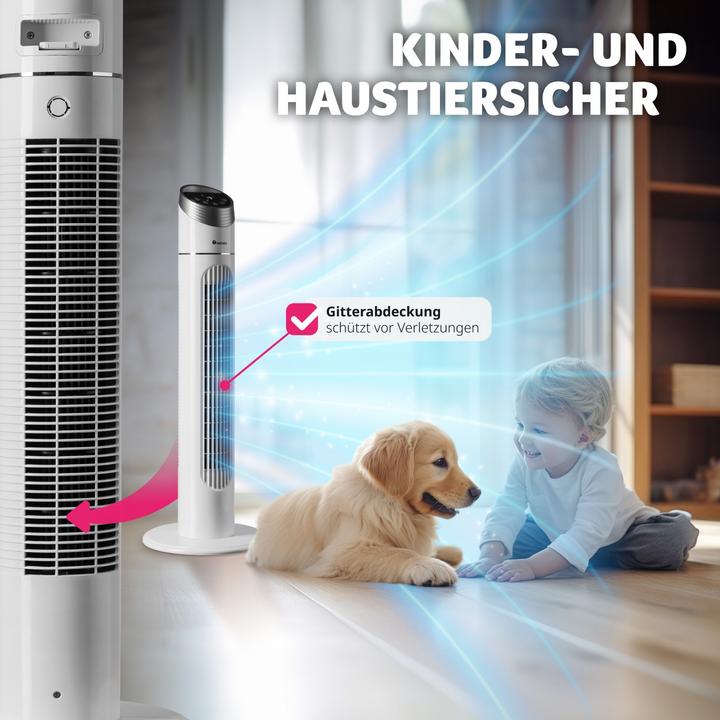 Image du produit tectake Ventilateur colonne (50 dB)
