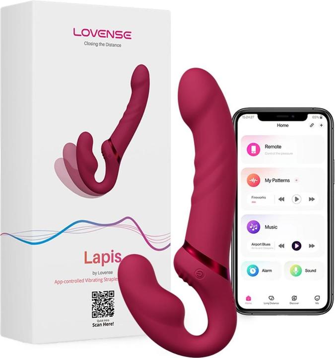 Actual product image Lovense Lapis Strap-on