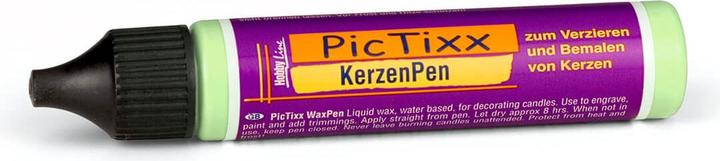 Image du produit Kreul PicTixx KerryPen, Stylo de peinture pour bougies, 29 ml (Vert clair, 29 ml)