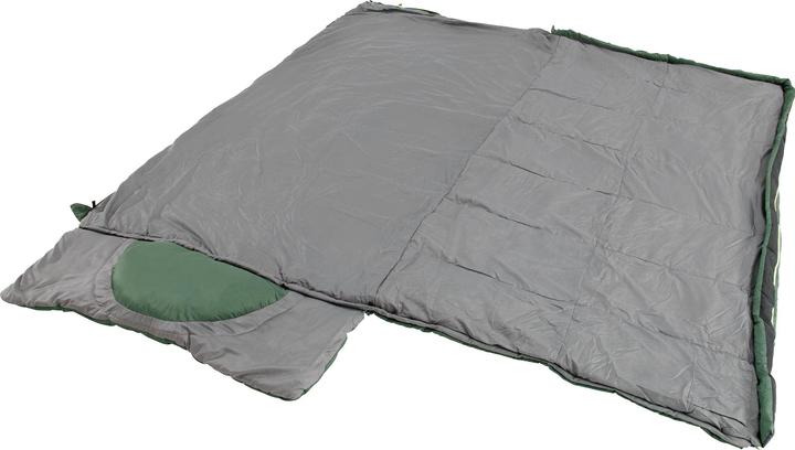 Actual product image Outwell Contour Lux XL polyester sleeping bag, green (235 cm)