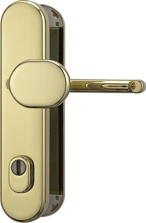 Abus HLZS814 MS EK Schutzbeschlag rund WG, messing (Türgriff)