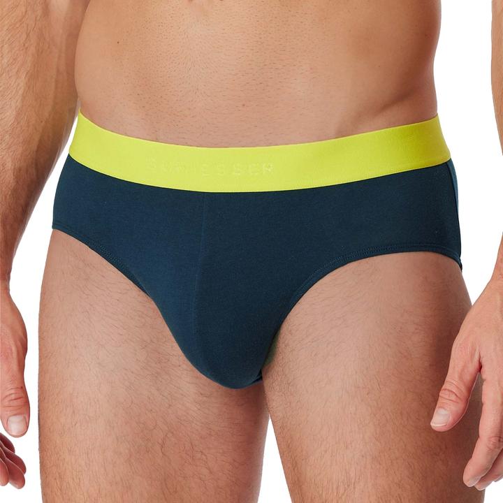 Produktbild Schiesser 3er Pack 95/5 Organic Cotton Rio Slip / Unterhose (5, 3er Pack)