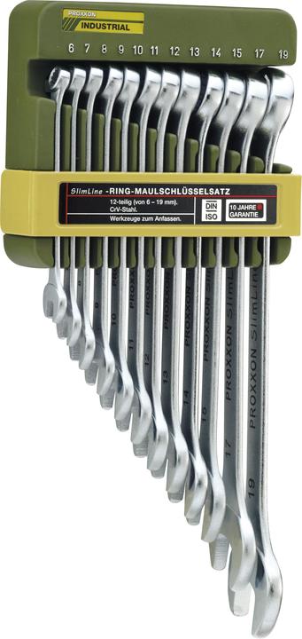 Immagine prodotto Proxxon SlimLine (19 mm, 8 mm, 10 mm, 14 mm, 18 mm, 11 mm, 7 mm, 12 mm, 17 mm, 15 mm, 13 mm, 6 mm, 9 mm, 16 mm)