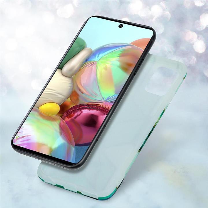 Produktbild Cadorabo IMD TPU Bunter Marmor Cover (Samsung Galaxy A71 5G)