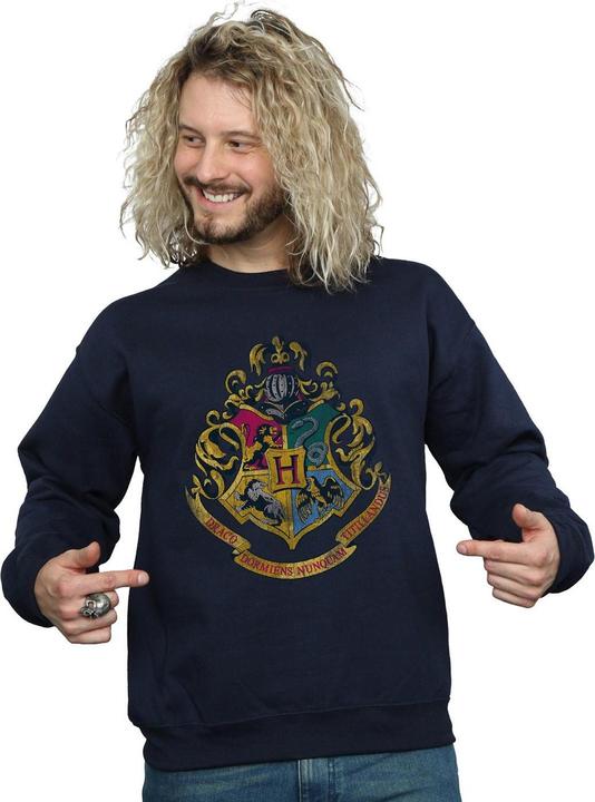 Image du produit Sweat en coton avec écusson de Poudlard pour hommes (M)