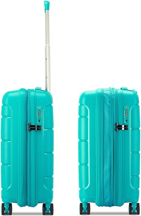 Actual product image Modo by Roncato Starlight 3.0 4 Rollen Kofferset 2-teilig mit Dehnfalte (112 l, L (90 - 115l))
