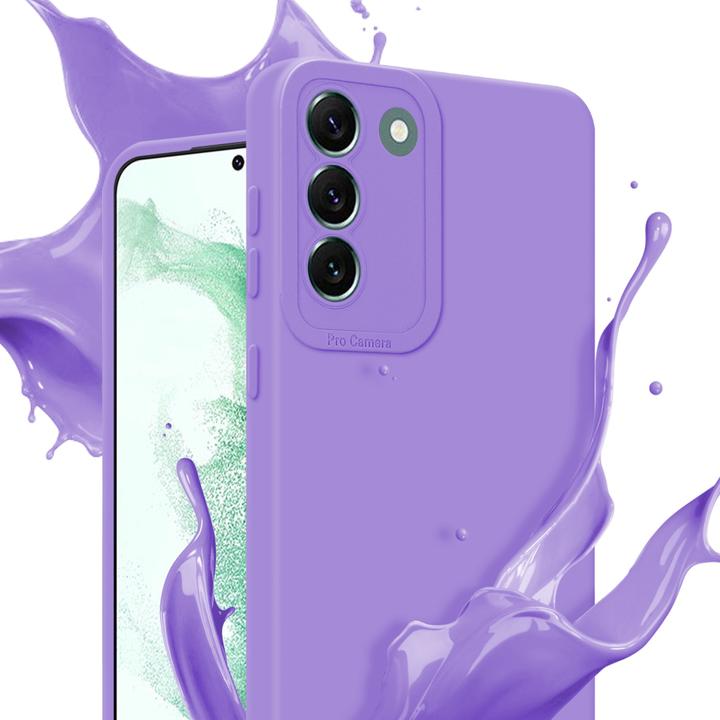 Actual product image Cadorabo Case for Samsung Galaxy S22 PLUS in TPU Fluid LM162 Style (Samsung Galaxy S22+)