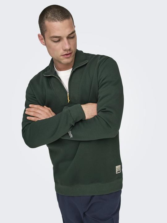 Actual product image Only & Sons Regular fit High neck sweatshirt Sweatshirt (L)
