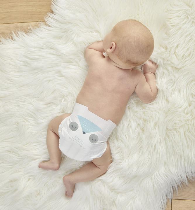 Actual product image Kit & Kin Nappies (Size 3, Pack, 34 Piece)