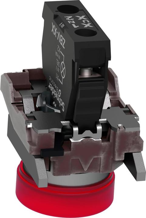 Image du produit Schneider Electric Voyant lumineux LED 48-120VAC rouge XB4BVG4