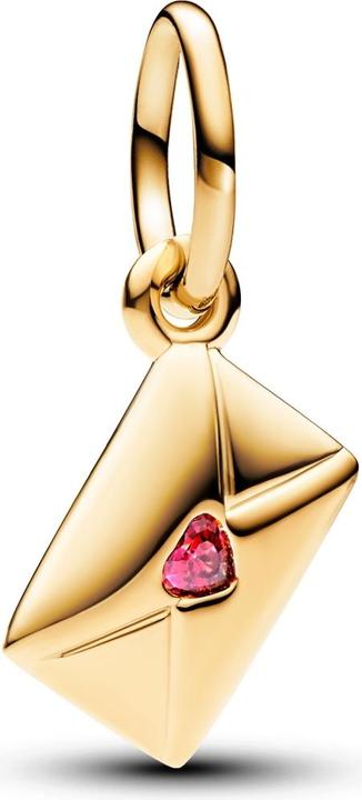 Actual product image Pandora Love letter (Metal yellow gold-plated)