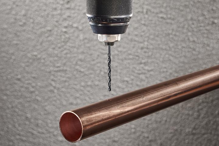 Produktbild wolfcraft Metallbohrer-Set HSS rollgewalzt, Ø 2-8 mm, 6-tlg. (2, 3, 4, 5, 6, 8 mm)