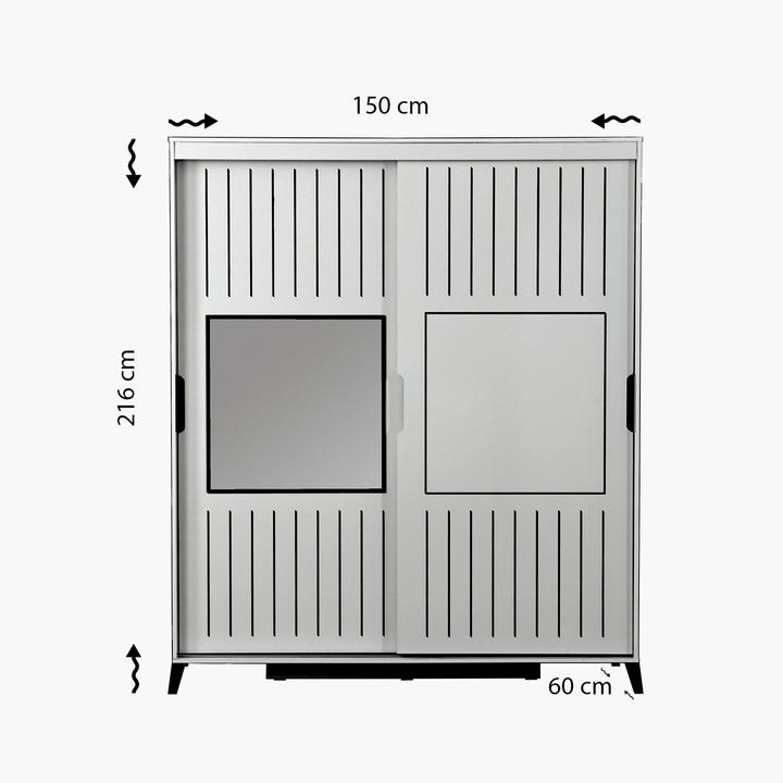 Produktbild Hanah Home Aydin (150 x 60 x 216 cm)