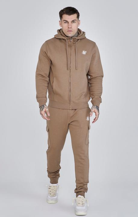 Actual product image Siksilk Sweat Jackets Essentials Full Zip Hoodie (XXL)