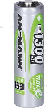 Actual product image Ansmann Battery AA type - NiMH - (rechargeable) (12 pcs., AA, 1300 mAh)