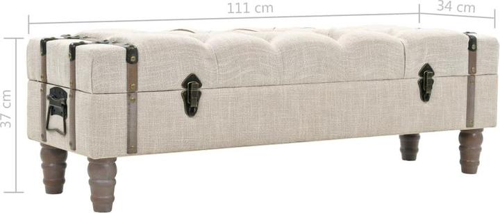 Image du produit VidaXL Banc de rangement (111 cm)