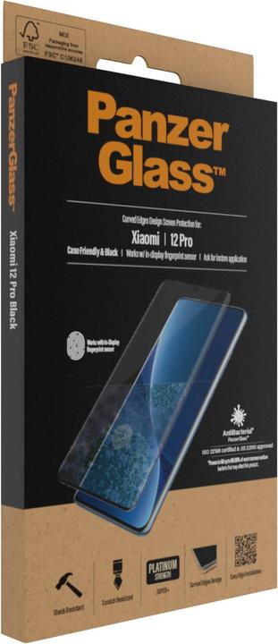 Actual product image PanzerGlass Case Friendly (1 Piece, Xiaomi 12 Pro, Xiaomi 12S Pro, Xiaomi 13 Pro)