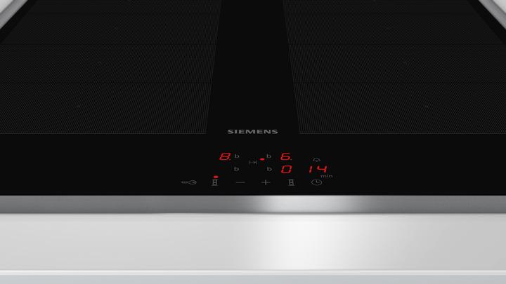 Image du produit Siemens iQ700, Table de cuisson à induction, 60 cm, noir, avec cadre à poser, EY645CXB6E