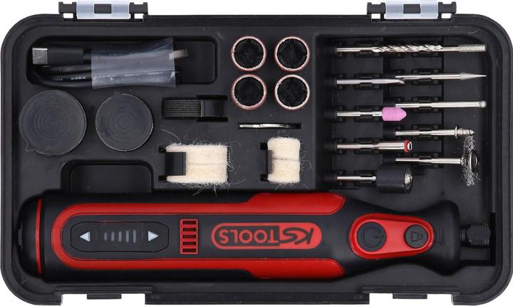 Produktbild KS Tools eMONSTER Akku-Multifunktionswerkzeug-Satz mit 50 ZubehÃ¶rteilen