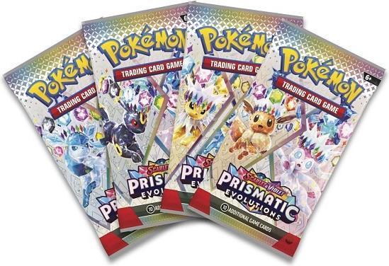 Actual product image Pokémon P-EN SV08.5 'Prismatic Evolutions' Surprise Box (English, Booster Pack)