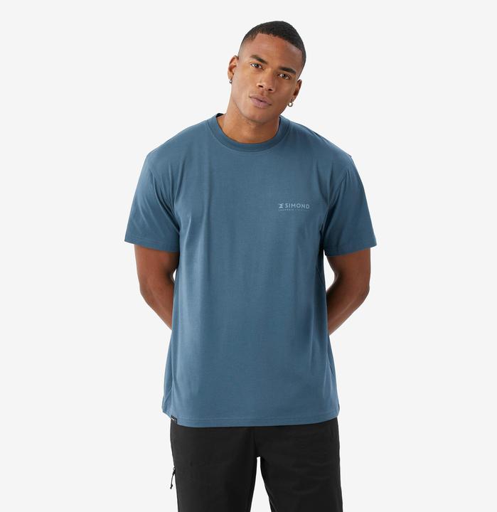 Simond Herren Kletter-T-Shirt strapazierfähig - Vertika blau
