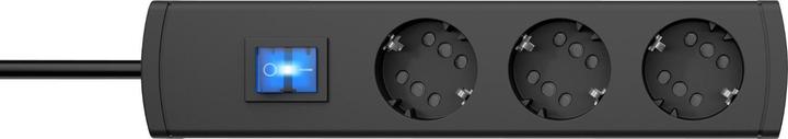 Kopp Power strip with switch 3gang anthracite protective contact 234005013 (6 x, CEE 7/3, 5 m)