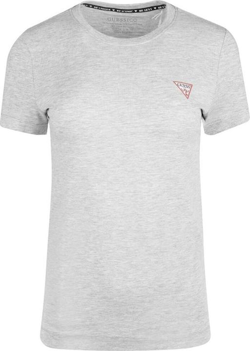 Guess DAMEN T-SHIRT SS CN MINI TRIANGLE GREY W2YI44J1314 LMGY M (M)