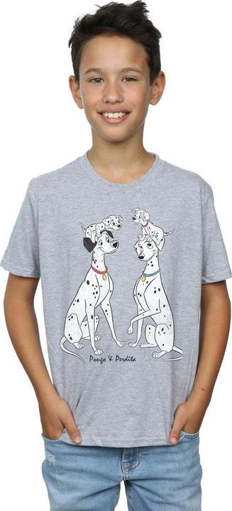 Image du produit Disney - T-shirt DALMATIANS CLASSIC PONGO AND PERDITA - Garçon (128)
