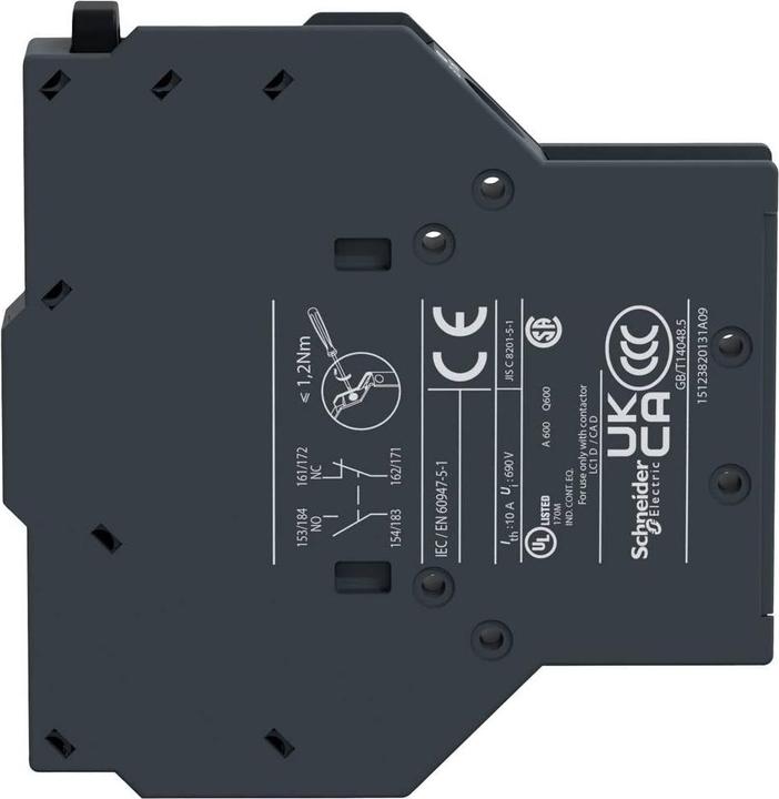Produktbild Schneider Electric Hilfskontaktblock 1 Schließer 1 Öffner