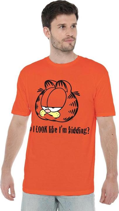 Immagine prodotto Garfield Do I Look Like I'm Kidding Maglietta Uomo (M)