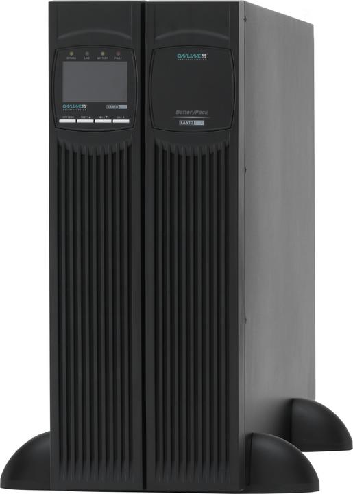 Produktbild Online USV ONLINE XANTO 6.000 Rack-Tower-Kombi ohne Batterie Nachfolger der XSRT6000 (6000 VA, 4800 W, Online-Doppelwandler USV)
