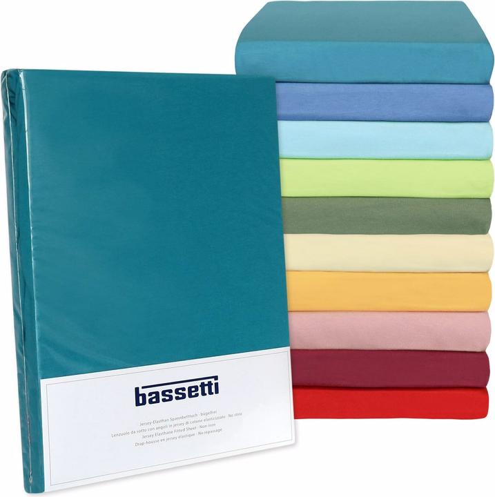 Actual product image Bassetti Jersey spandex fitted sheet (140x200 cm, 150x200 cm)