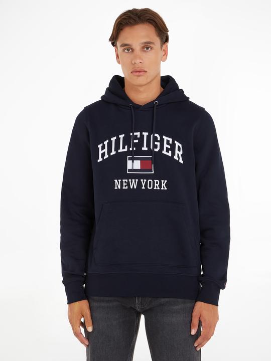 Actual product image Tommy Hilfiger MODERN VARSITY HOODY, blue(dwblue (5)), size L (L)