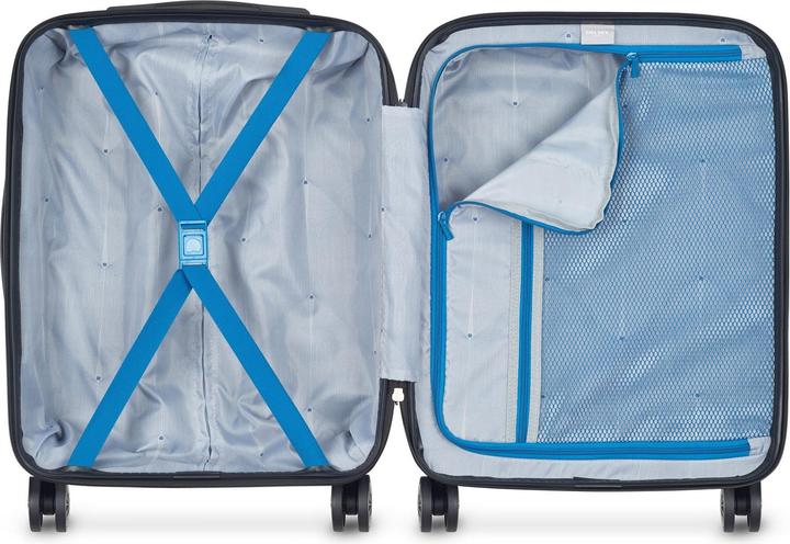 Actual product image Delsey Comete Plus Slim Cabin Trolley Case - 55 cm - Iguana (40 l, Hand luggage (up to 50 litres))