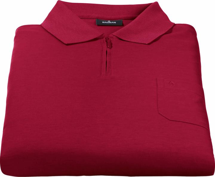 Produktbild Ragman Herren-Poloshirt, langarm (M)
