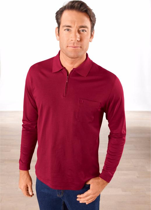 Produktbild Ragman Herren-Poloshirt, langarm (M)