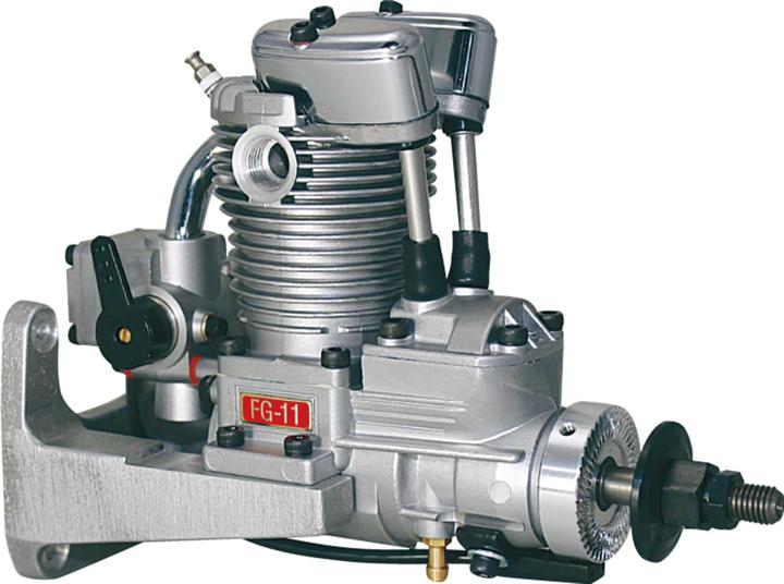 Actual product image Saito FG-11 4t petrol engine
