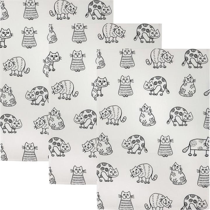 Kracht Geschirrtuch 3er-Pack (50 x 70 cm)