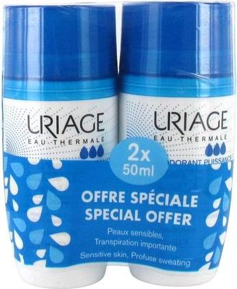Produktbild Uriage Power Roll-On Deodorant 50ml - 2er-Pack (Roll-on, 50 ml)