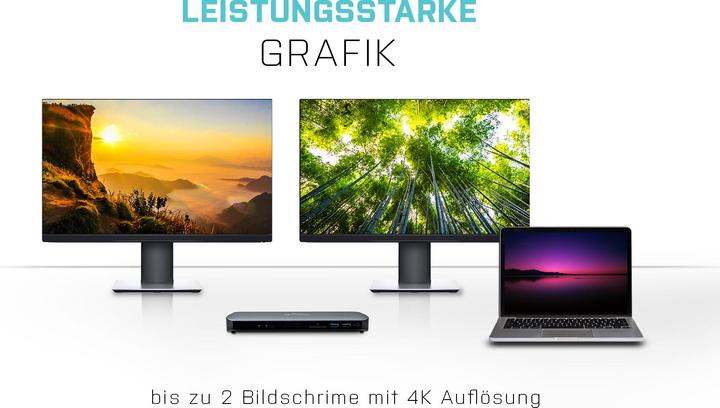Image du produit i-tec Thunderbolt 3 Dual Dock (Thunderbolt, 2 Ports)