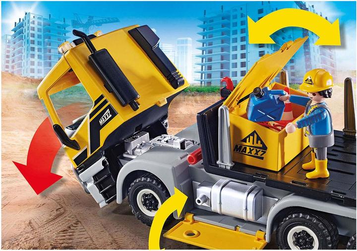 Actual product image Playmobil Truck with swap body (70444, Playmobil City Action)