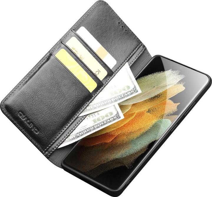 Image du produit QiAlino Fourre Flip cuir véritable (Samsung Galaxy S22 Ultra)