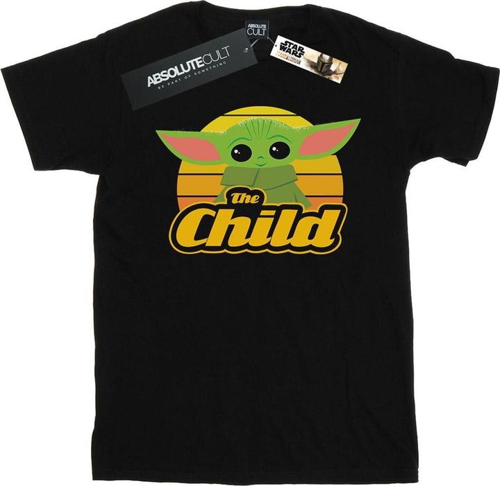 Immagine prodotto Star Wars The Mandalorian The Child Retro Maglietta Uomo (L)