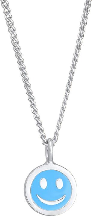 Elli Smiling Face (925er Sterling Silber, Emaille, No stone, 36 cm)