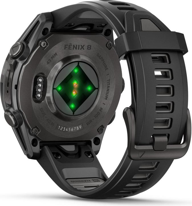 Image du produit Garmin Fenix 8 AMOLED Sapphire Titan (43 mm)